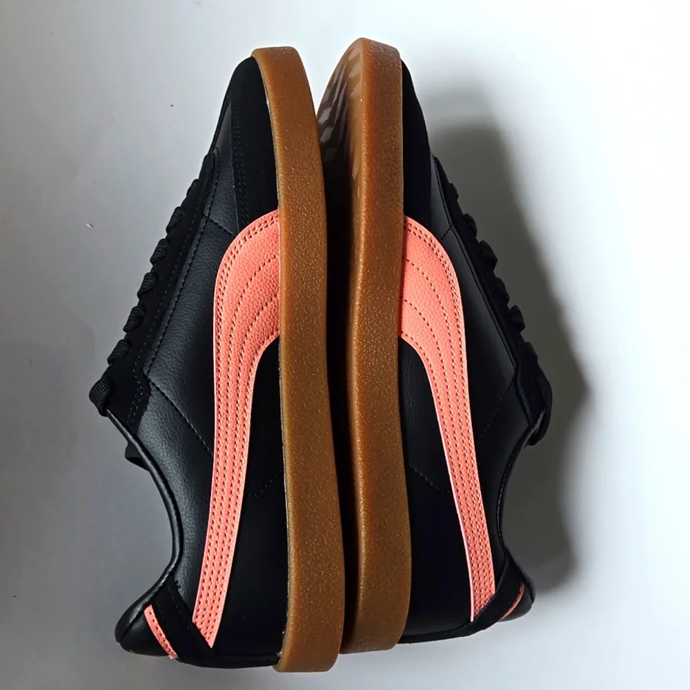 Puma Club II Era Jr Black Pink Fruit Sneakers -  Big Kids Size 6.5 - New